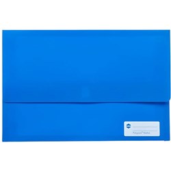 DOC WALLET MARBIG POLY F/CAP BLUE