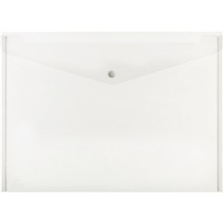 WALLET PP A3 WITH BUTTON CLEAR