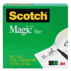 TAPE SCOTCH 810 12x33 MAGIC