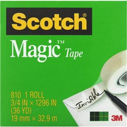 TAPE SCOTCH 810 19x33 MAGIC