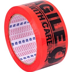 NACHI SP100 FRAGILE TAPE Blk/Orange 48mmx66m