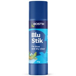 GLUE BOSTIK STICK BLUE 35GM