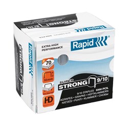 RAPID 9/8 STAPLES 8mm Heavy Duty Box of 5000