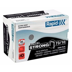 RAPID 73/10 STAPLES 10mm HD31 Box of 5000