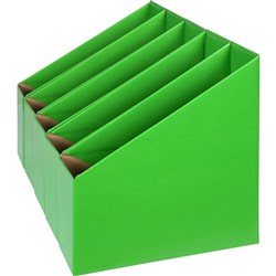MARBIG BOOK BOX SMALL GREEN PACK 5