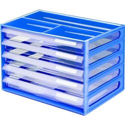 DOCUMENT CABINET BLUEBERRY A4 ITALPLAST