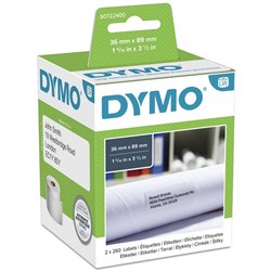 DYMO LABELWRITER ADD LABELS 89x36mm SD99012