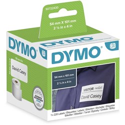 DYMO LABELWRITER 54X101 SHIPPING LABELS