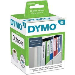 DYMO LABELWRITER LEVER ARCH LABEL 5 9X190