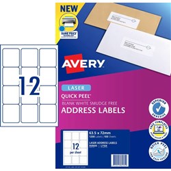 AVERY L7164 12UP