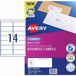 AVERY L7163 14 UP