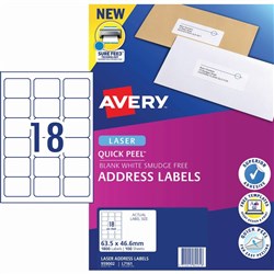 AVERY L7161 18UP