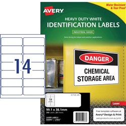 AVERY L7063 HEAVY DUTY LABELS