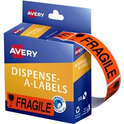 LABEL DMR1964FR FRAGILE 16x64