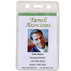 CARD HOLDER PORTRAIT PKT10
