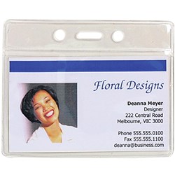 CARD HOLDER LANDSCAPE pkt10