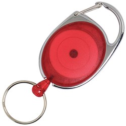 SNAP LOCK RETRACTABLE C HOLDER RED ID SECURITY