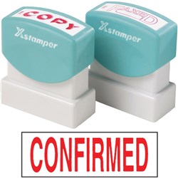 STAMP X-ST 1543 CONFIRMED RED