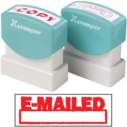 STAMP X-ST 1650 EMAILED/DATE