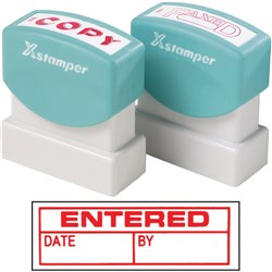 STAMP X-ST 1534 ENTERED/DATE/I
