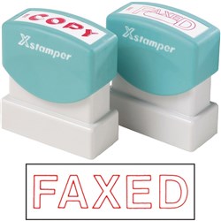 STAMP X-ST 1346 FAXED