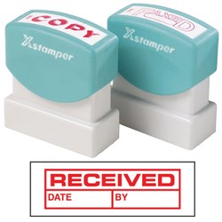 STAMP X-ST 1680 REC/DATE/BY