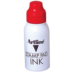 STAMP PAD INK ARTLINE 50cc RED