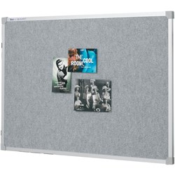 PENRITE FRONTRUNNER PINBOARD 900x600mm Silver
