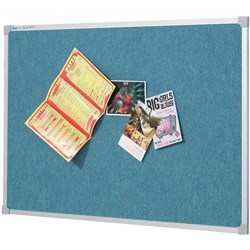 PENRITE FRONTRUNNER PINBOARD 1200x900mm Wedgwood
