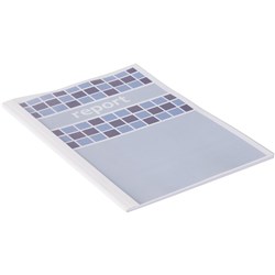 IBICO THERMAL BINDING COVERS A4 10-15Shts 1.5mm Spine Clear