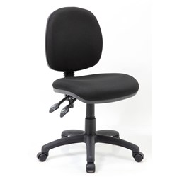 CRESCENT TASK CHAIR Black Fabric - YS07