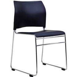 BURO MAXIM BLACK/BLACK Hospitality/Educational Chair