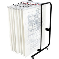 PLANHORSE MOBILE 2000 TROLLEY A0, 2000Sht Cap.