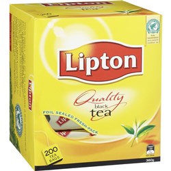 LIPTON TEA BAGS PK200