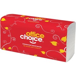 OFFICE CHOICE HAND TOWEL Ultraslim 230x235mm 150 sheet
