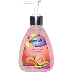 NORTHFORK LIQUID HAND WASH GUAVA PAPAYA CUCUMBER 250ML