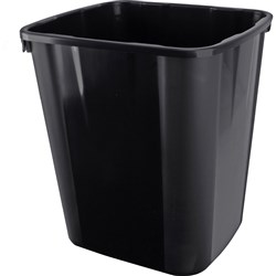 WASTE BIN 32LITRE BLACK