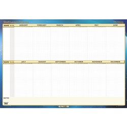 COLLINS WRITERAZE LEAVE PLANNR Staff 700x1000mm