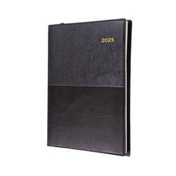 Collins Vanessa Diary DTP A6 Black