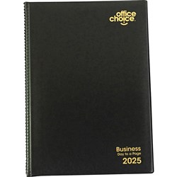 Office Choice Business Diary A4 DTP Black