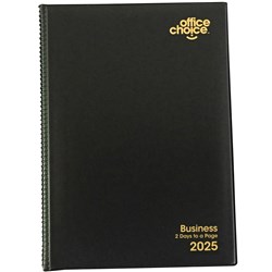 DIARY ELEGANT A5 2 DAY TO PAGE OFFICE CHOICE