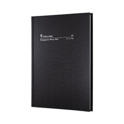 Collins Kingsgrove Diary Day To A Page A5 Black