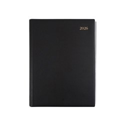 DEBDEN ASSOCIATE DIARY A5 1 Day to Page 30min Black