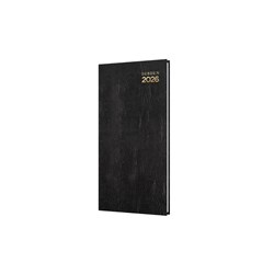 DEBDEN KYOTO DIARY Slimline Week to Opening Black