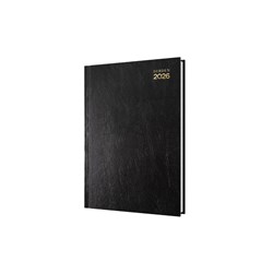 DEBDEN KYOTO DIARY A5 Day to Page 1Hr Black