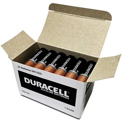 DURACELL COPPERTOP BATTERY AA Bulk Pack Pack of 24
