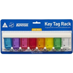KEY TAG RACK 8 TAGS ID6
