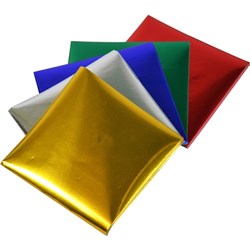Kinder Squares Metallic Asst 125MM