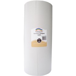 RAINBOW NEWSPRINT ROLL 49GSM 450MM X 500M White