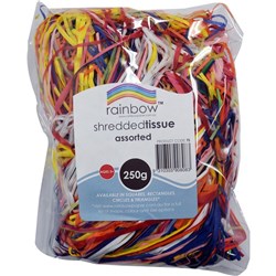 Tissue paper Shredded Shredded Tissue 250G Assorted